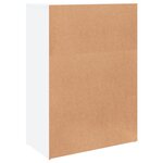 vidaXL Buffets 2 Pièces blanc 60x31x84 cm bois d'ingénierie
