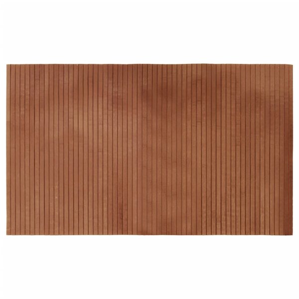 vidaXL Tapis rectangulaire marron 60x100 cm bambou