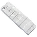 vidaXL Store à cassette motorisé 450x300 cm Bleu et blanc