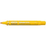 Marqueur Permanent N50 Corps Aluminium Pointe Ogive 2mm Jaune x 5 PENTEL
