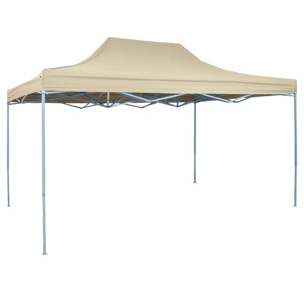 vidaXL Tente de fête Crème 291 x 431 x 315 cm Tissu Oxford