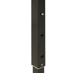 vidaXL Tente de réception pliable avec parois Anthracite 3x3 m