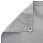 vidaXL Écran de balcon Gris clair 100 x 300 cm Tissu Oxford
