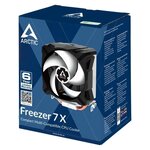 Arctic freezer 7 x processeur refroidisseur d'air 9 2 cm aluminium  noir  blanc 1 pièce(s)