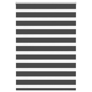 vidaXL Store zèbre noir 110x150 cm largeur du tissu 105 9 cm polyester