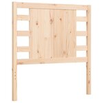 vidaXL Cadre de lit sans matelas bois de pin massif