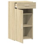 vidaXL Buffet chêne sonoma 50x42 5x93 cm bois d'ingénierie
