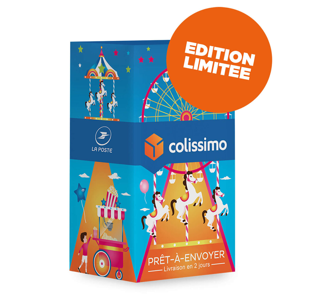 Colissimo Prêt-à-Envoyer France - Boite de taille M - 3 kg - Edition ...