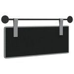 vidaXL Tête de lit suspendue Tissu