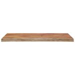 vidaXL Comptoir de salle de bain 140x60x2 5 cm rectangulaire acacia