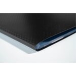 Protège-documents En Polypropylène 5/10e Opak Pochettes Cristal 100 Vues - A4 - Noir - Exacompta