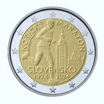 2 euros commémorative Slovaquie 2024 - Marathon de Kosice.