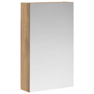 vidaXL Armoire Miroir de Salle de Bain Chêne artisan 30 x 10 5 x 50 cm