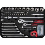 Ks tools ensemble d'outils universel 149 pièces 1/4" + 1/2" 911.0649