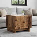 vidaXL Table basse Bois ancien 49 x 50 x 40 cm Bois d'ingénierie