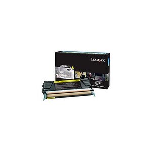 Lexmark x748 toner jaune x748h1yg