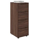 vidaXL Armoire de rangement Chêne brun 40 x 48 x 105 cm