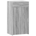 vidaXL Buffet sonoma gris 50x42 5x93 cm bois d'ingénierie