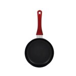 TheKitchenette Casserole 18 cm - Rouge - Aluminium - Tous feux dont induction