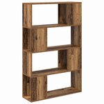 vidaXL Ensemble meuble TV Marron 80 x 24 x 125 cm Bois d'ingénierie