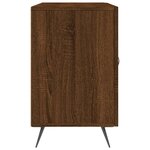 vidaXL Buffet chêne marron 100x36x60 cm bois d'ingénierie