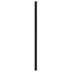 vidaXL Tête de lit chêne sonoma 135 cm fer et bois d’ingénierie