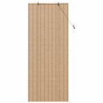vidaXL Store enrouleur Autre Marron Clair 90 x 220 cm Bambou