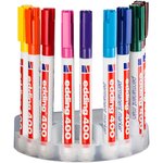 Marqueur Permanent 400 boîte présentoir de 10 Assorti 1 mm EDDING