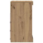 vidaXL Buffet chêne artisanal 41 x 37 x 67 cm Bois d'ingénierie