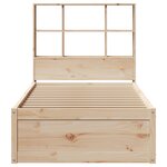 vidaXL Cadre de lit sans matelas 100x200 cm bois massif de pin
