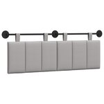 vidaXL Tête de lit suspendue Tissu
