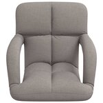 vidaXL Chaise de sol réglable avec accoudoir
