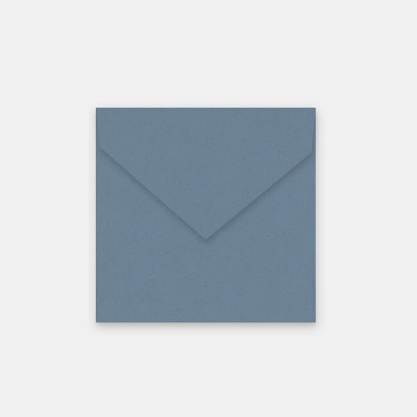 Lot de 50 enveloppes 140x140 mm kraft bleu jean
