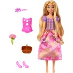 Mattel HTV86 - Princesses Disney Spin & Reveal-Poupée Raiponce