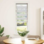 vidaXL Store zèbre blanc 50x150 cm largeur du tissu 45 9 cm polyester