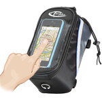 Tectake Étui a vélo pour Smartphone pour cadre de vélo, Imperméable - 20,5 x 10 x 10,5 cm