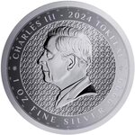 Pièce de monnaie en Argent 5 Dollars g 31.1 (1 oz) Millésime 2024 GLOBAL RADAR