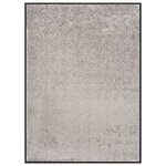 vidaXL Paillasson Gris 60x80 cm