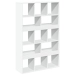 vidaXL Cloison de séparation blanc 100x33x156 5 cm bois d'ingénierie