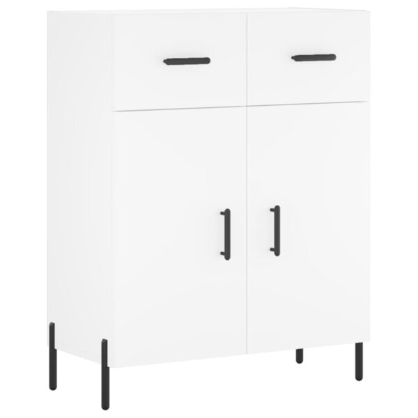 vidaXL Buffet blanc 69 5x34x90 cm bois d'ingénierie