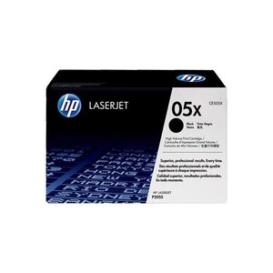 Pack 2 Cartouches originale CE505XD pour LaserJet P2055 6500 pages Noir HP