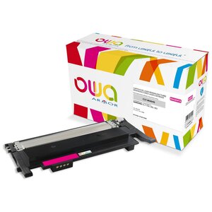 Toner d'encre remanufacturé, compatible pour SAMSUNG CLT-M404S - Magenta