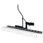 vidaXL Scarificateur pour tondeuse autoportée 109 cm