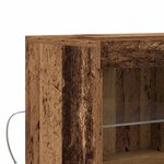 vidaXL Buffet Marron 81 x 37 x 67 cm Bois d'ingénierie