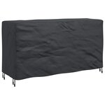 vidaXL Housse pour meubles Uni Noir 180 x 70 x 90 cm 210D