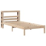 vidaXL Cadre de lit sans matelas 90x200 cm bois de pin massif