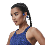 Casque à conduction osseuse bluetooth shokz openrun bleu