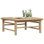 vidaXL Table de jardin 65x65x30 cm Bambou
