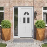 vidaXL Jardinière 2 Pièces Rouillé 50 x 50 x 75 cm