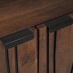 vidaXL Buffet Marron 60 x 33 x 100 cm bois de manguier massif